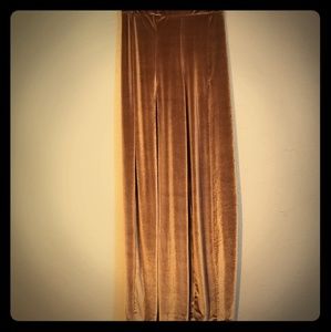 Old school thigh-high split pants